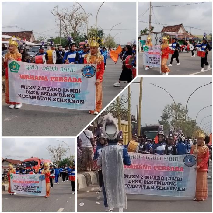 Unjuk Kehebatan Dalam Pawai Karnaval  HUT RI Ke - 78