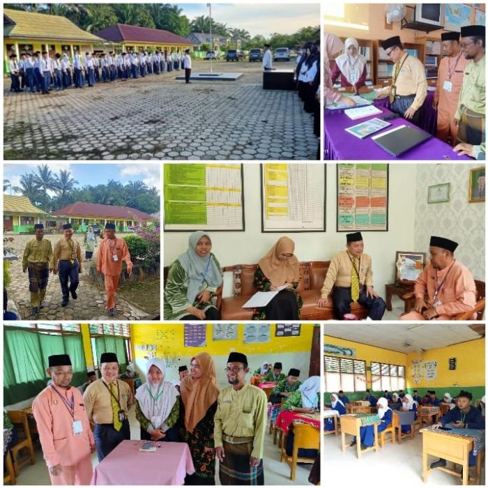 MTsN 2 Muaro Jambi Laksanakan Asesmen Madrasah Berbasis Android