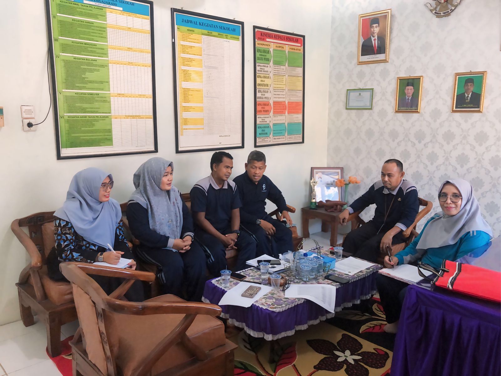 Kepala Madrasah Adakan Rapat Unsur Pimpinan untuk Evaluasi dan Perencanaan