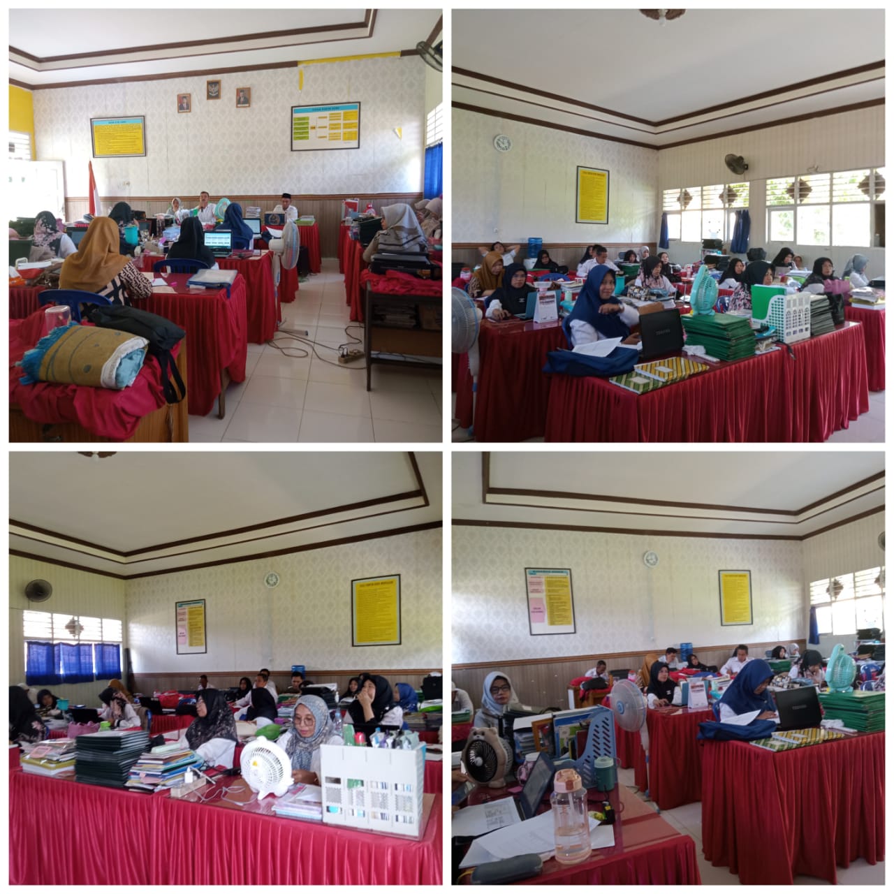  Guru dan Kepala Madrasah Adakan Rapat Kenaikan Kelas