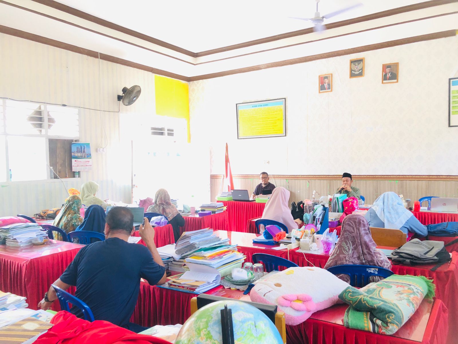 MTsN 2 Muaro Jambi Gelar Rapat Koordinasi Dipimpin Langsung oleh Kepala Madrasah