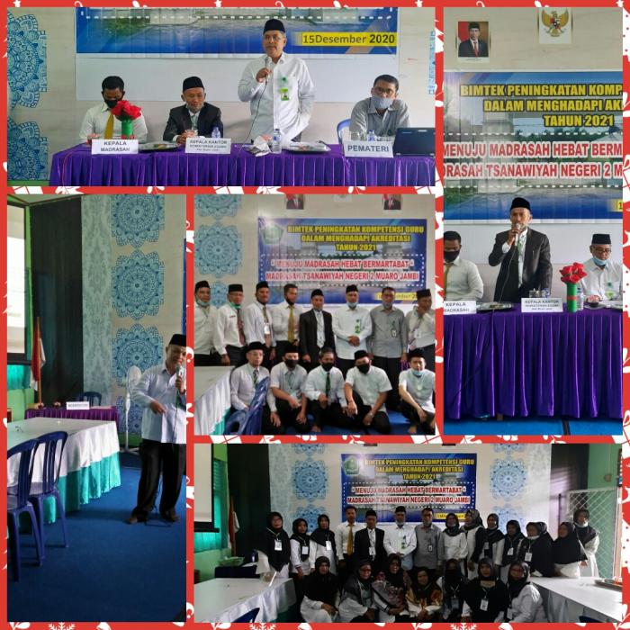 BIMTEK PENINGKATAN KOMPETENSI GURU DALAM MENGHADAPI AKREDITASI TAHUN 2021