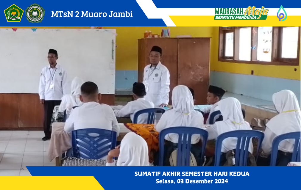 Pelaksanaan SAS Hari Kedua di MTsN 2 Muaro Jambi Berlangsung Lancar