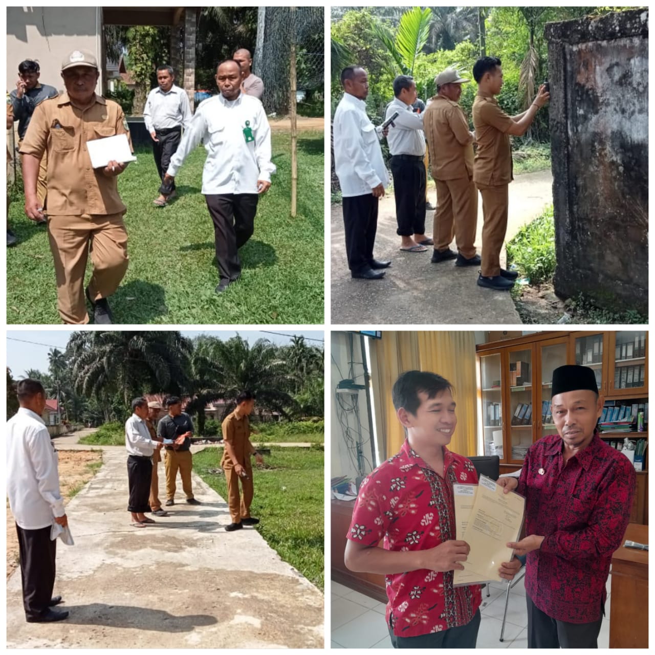 Akhirnyaâ€¦.Sertifikat Tanah MTsN 2 Muaro Jambi Terbit Juga