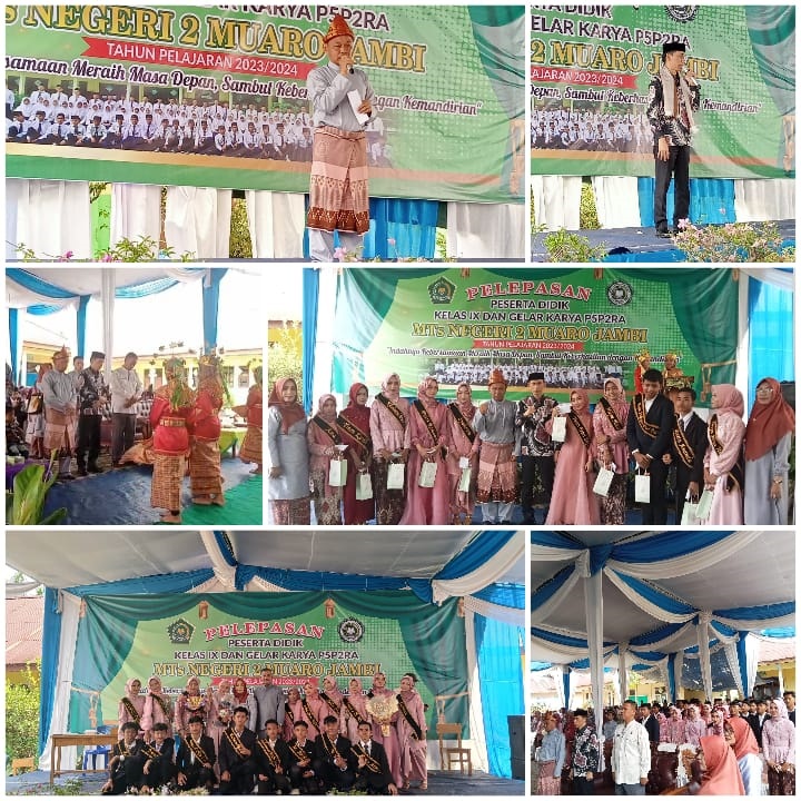 Pelepasan Siswa Kelas 9 Berlangsung Meriah