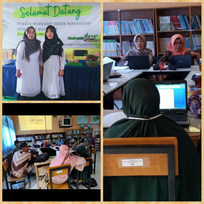 MTsN 2 Muaro Jambi Mengadakan Kegiatan Sosialisasi Penulisan Soal HOTS