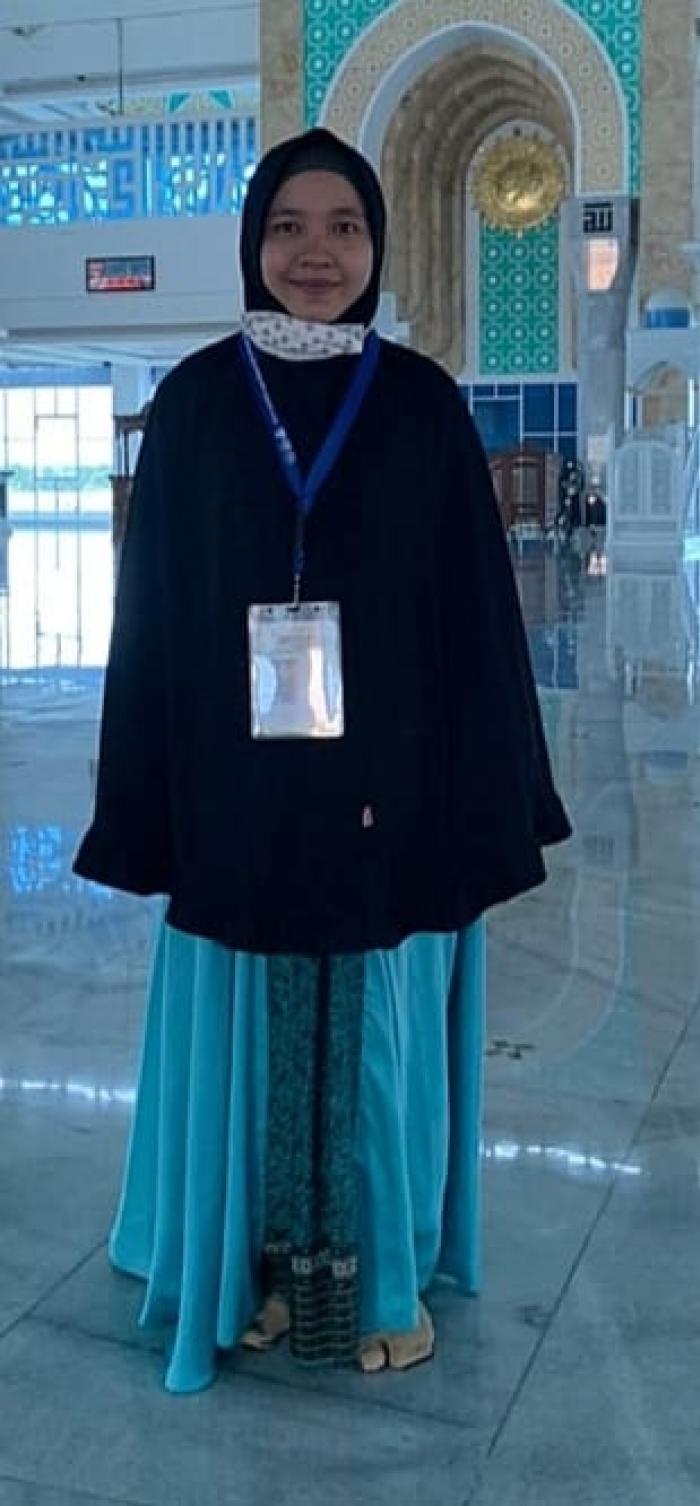 Salah Seorang Guru MTsN 2 Raih Prestasi di MTQ Korpri V Tingkat Nasional Tahun 2021