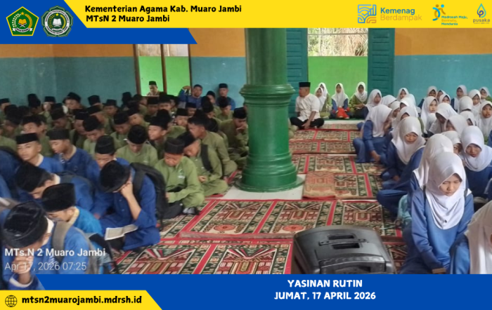 Yasinan Rutin: Tanamkan Nilai Religius Siswa