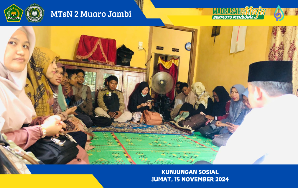 Guru MTsN 2 Muaro Jambi Gelar Kunjungan Sosial ke Rumah Duka