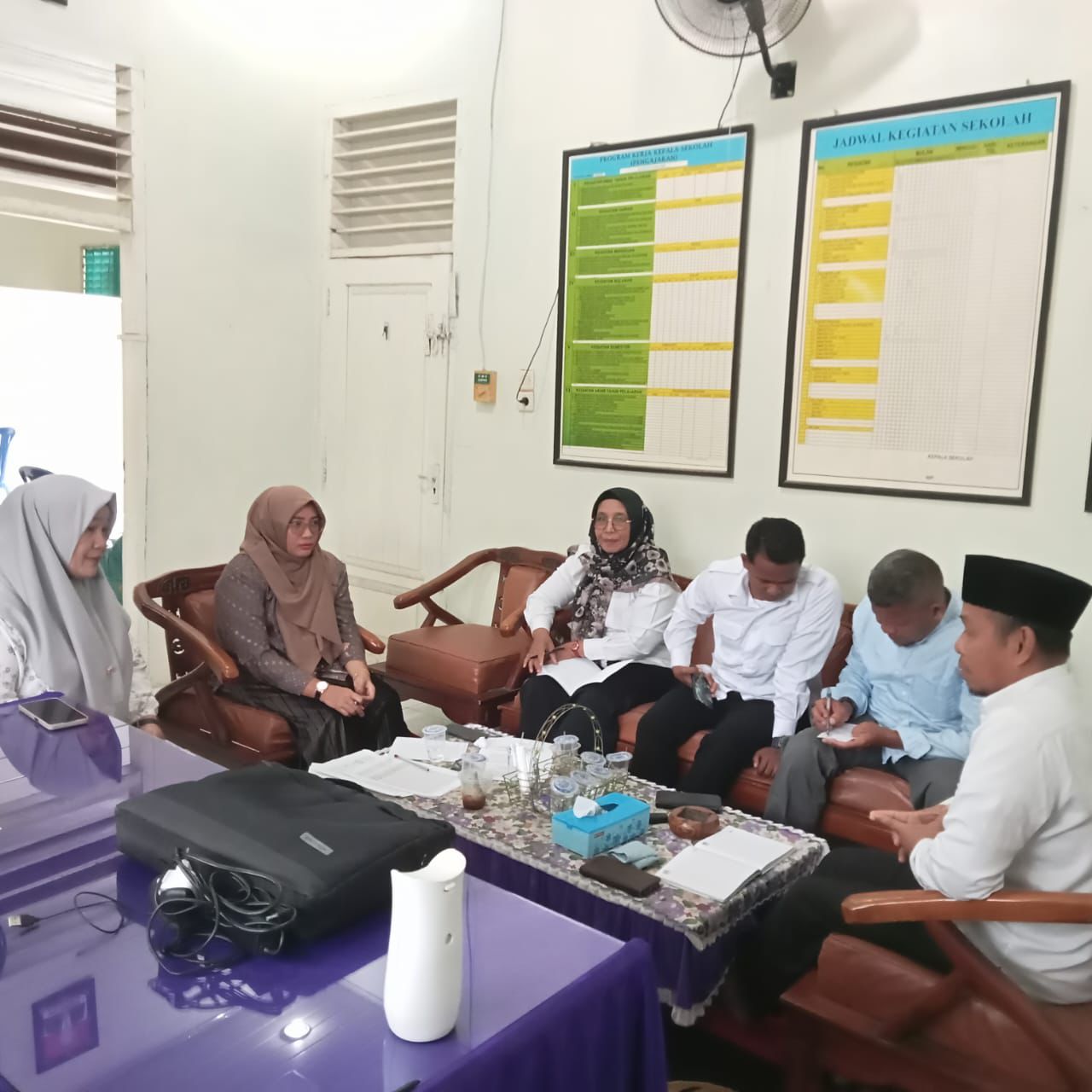 MTsN 2 Muaro Jambi Gelar Rapat Unsur Pimpinan untuk Persiapan Tahun Ajaran 2024/2025