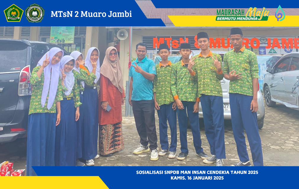Siswa MTsN 2 Muaro Jambi Ikuti Sosialisasi SNPDB MAN Insan Cendekia Jambi