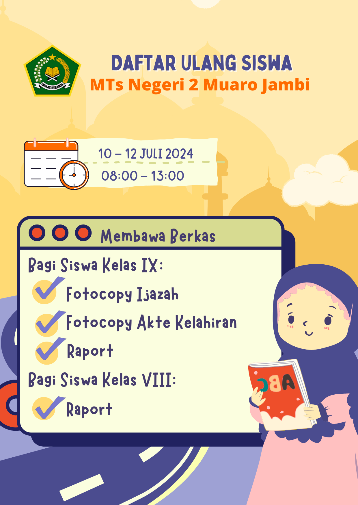 Tahun Ajaran Baru Dimulai: 