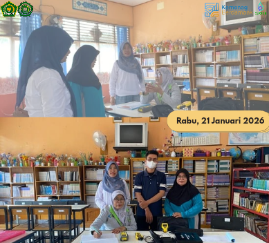 MTsN 2 Muaro Jambi Raih Zona Hijau pada Pemeriksaan Kebersihan oleh Puskesmas Sekernan