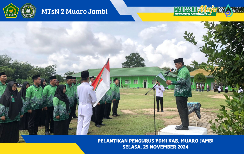 Pelantikan Pengurus PGM Indonesia Kabupaten Muaro Jambi: Bapak Haris, S.Ag. Dilantik sebagai Pengurus