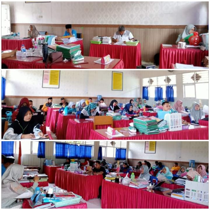 MTsN 2 Muaro Jambi Gelar Rapat Kelulusan Kelas IX