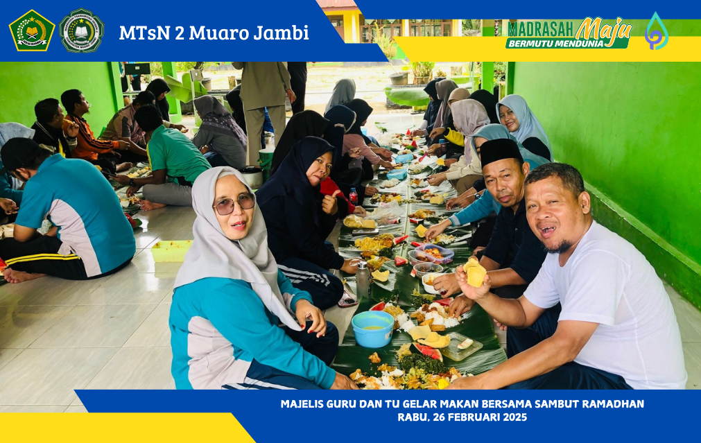 MTsN 2 Muaro Jambi Gelar Makan Bersama Guru dan Staf dalam Menyambut Ramadhan