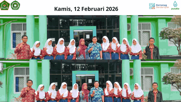 Siap Bersaing di MAN Insan Cendekia,  Peserta Didik MTsN 2 Muaro Jambi Ikuti Simulasi CBT