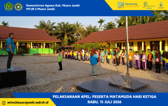 Apel Pagi Peserta MATAMUDA: Penuh motivasi untuk Murid Baru