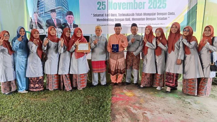 Guru MTs Se-Kabupaten Muaro Jambi Peringati Hari Guru Nasional ke-80 di MTs Mathaliul Huda