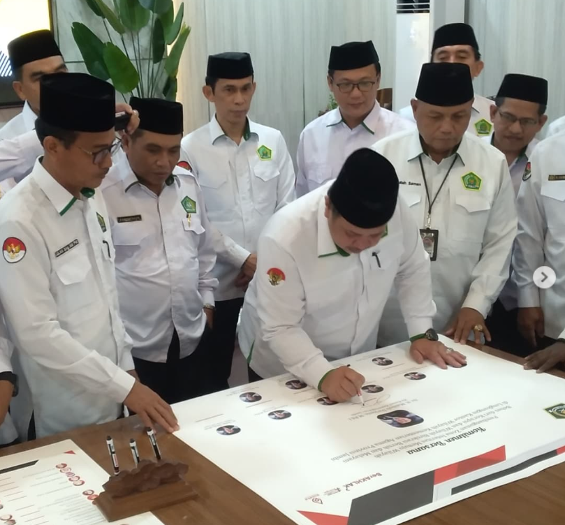 Pencanangan Pembangunan Zona Integritas di Kanwil Kemenag Provinsi Jambi Dipimpin Langsung oleh Kakanwil