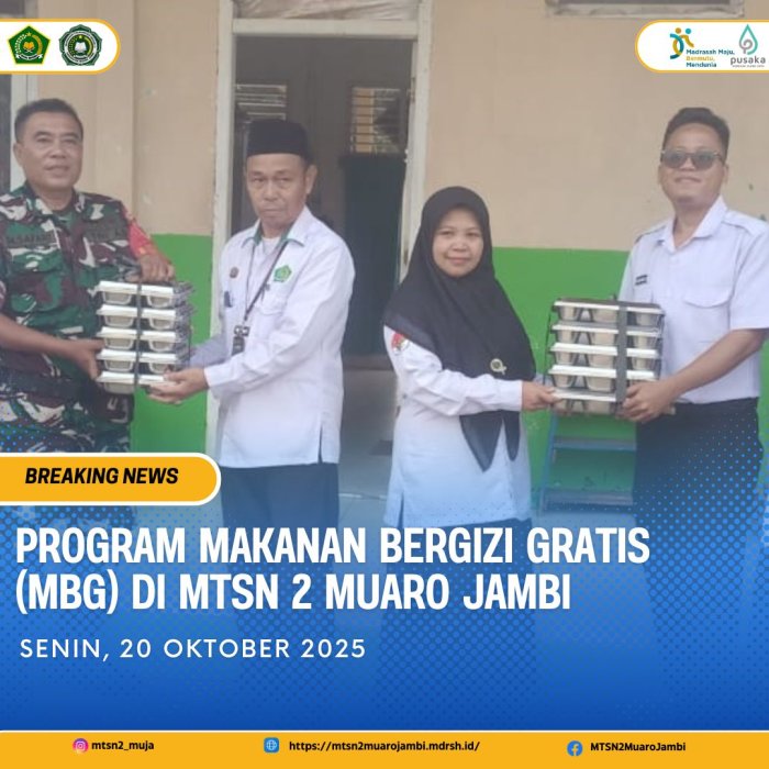 Program Makan Bergizi Gratis Mulai Tanggal 20 Oktober 2025