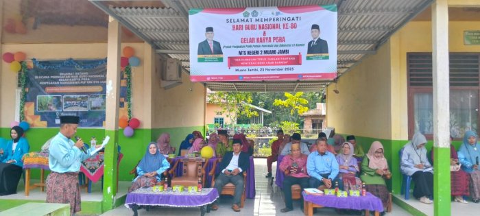 Peringatan Hari Guru Nasional ke-80, Gelar Karya P5RA, dan Perpisahan Mahasiswa PLP UIN STS Jambi